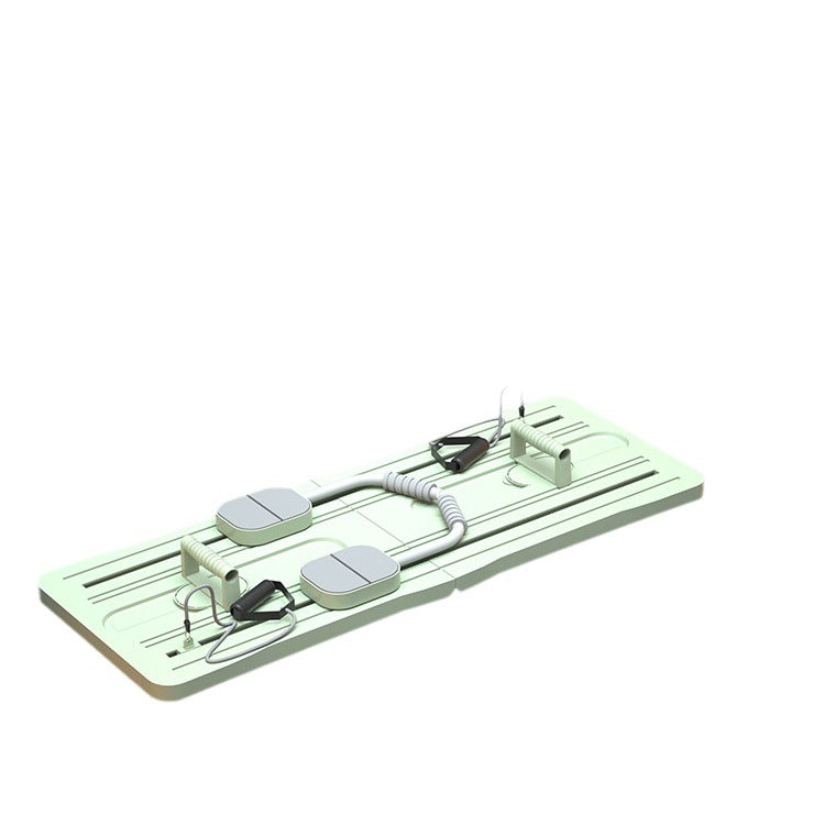 Foldable abdominal exercise board