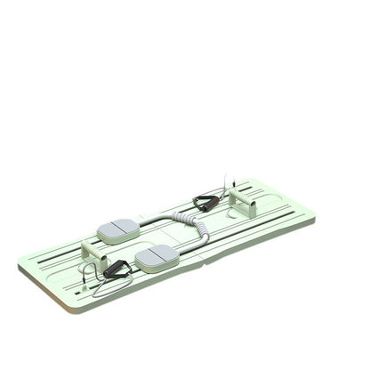 Foldable abdominal exercise board