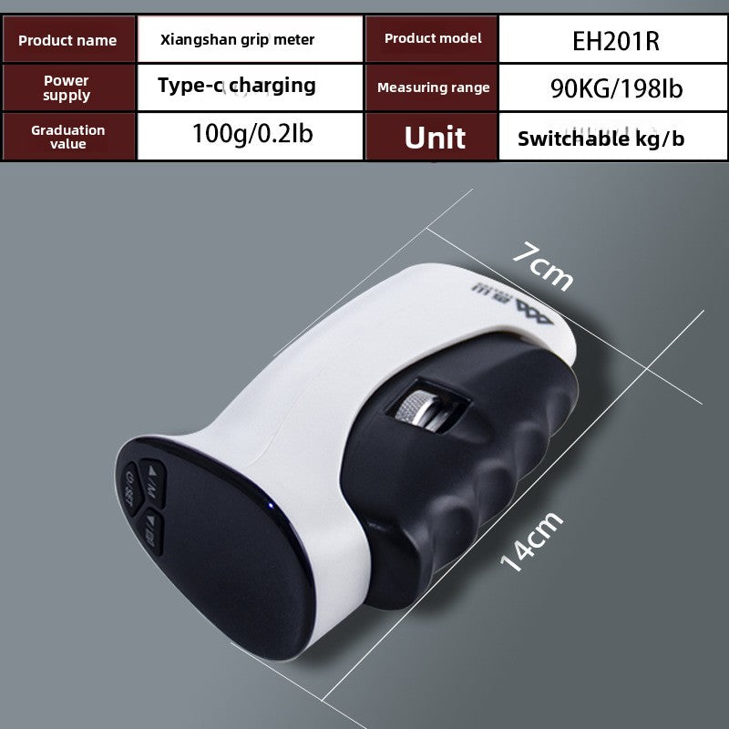 Electronic hand grip strength test instrument