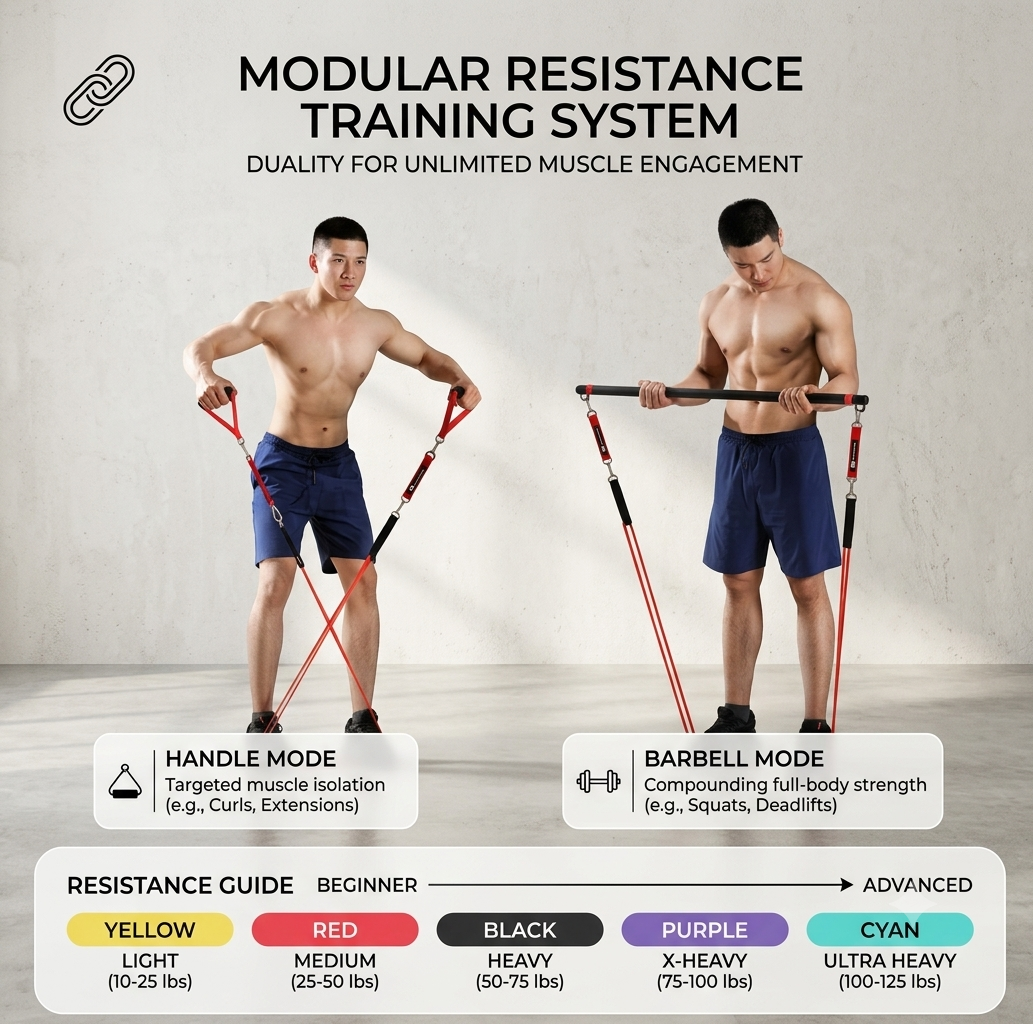 Heavy Duty Resistance Bands For Fitness Training TrinTyFitness
